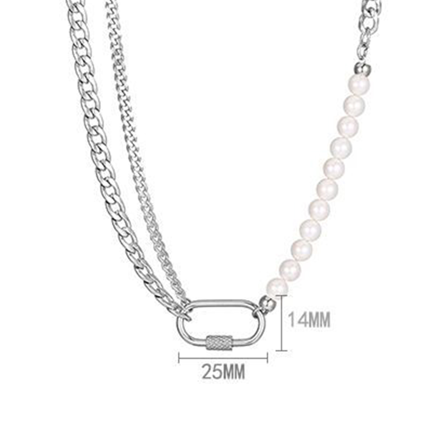 链长48cmx尾链5cmx吊坠长度25mmx吊坠宽度14mm